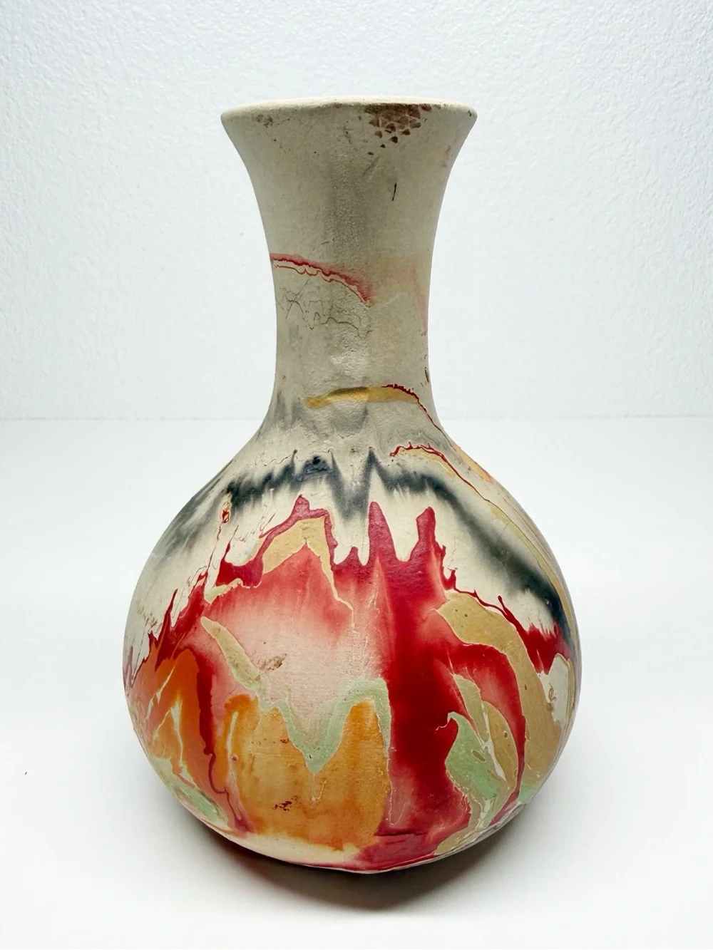 Nemadji Indian Pottery Native Vase USA